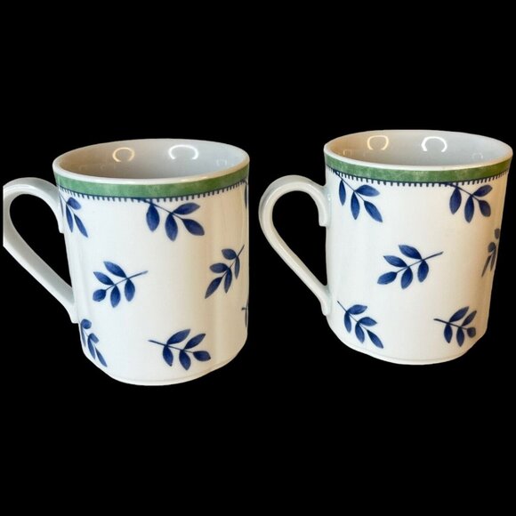 4 New Villeroy And Boch Switch 3 Mugs Set Accent For Castell Cordoba Costa Blue - Picture 6 of 10